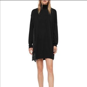 All Saints Paola turtleneck dress.